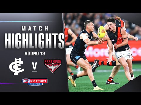 Carlton v Essendon Highlights | Round 13, 2023 | AFL