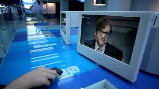 Interactive Design of European Parlament Visitor Center "Parlamentariu