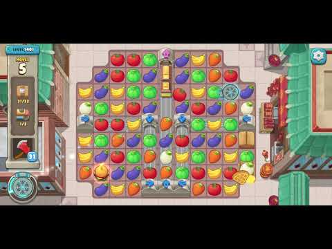 We Bare Bears Match3 Repairs Level 1401 - No Boosters