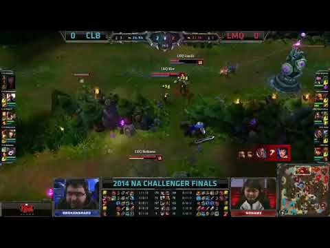 CLB Westrice Garen VS LMQ Ackerman Mundo Game 1   NA CS 2014 Spring Final HQ