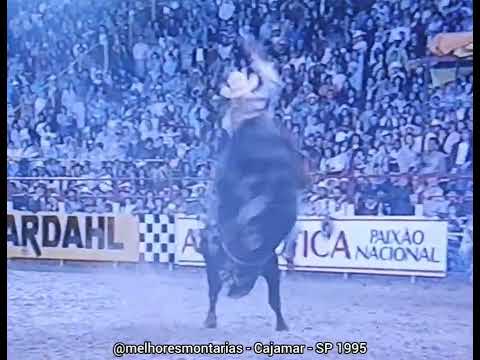 🇧🇷 Fabrício Alves x Cubano - Rodeio de Cajamar 1995 #rodeio #rodeo #melhoresmontarias
