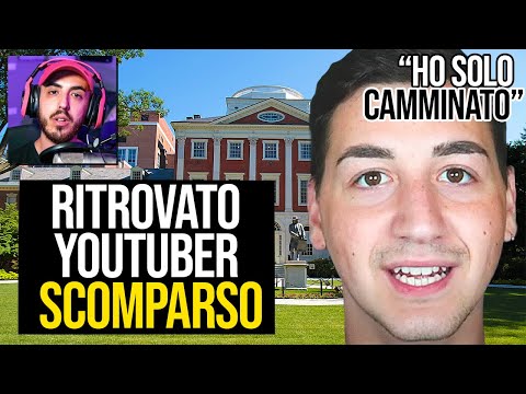 RITROVATO LO YOUTUBER SPARITO A NEWYORK: SCALZO E HA DEI LIVIDI SUL VOLTO. VELOX BERRI E DARIO REACT