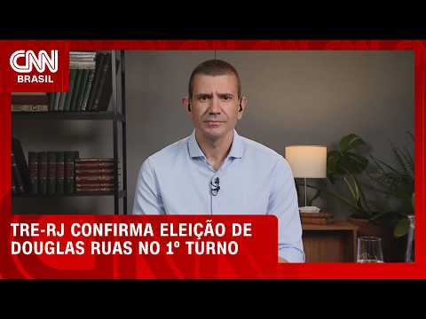 TRE-RJ confirma retotalização de votos e eleição de Ruas no 1º turno | CNN 360°