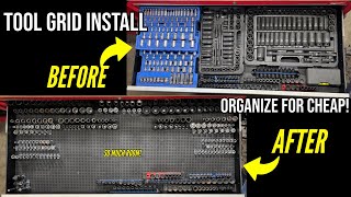 The best way to organize your sockets - Make the most out of the room you have - Tool grid review