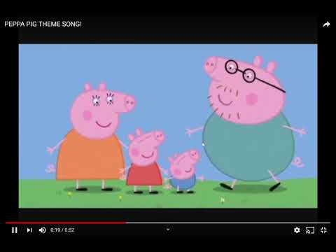 Peppa Pig Theme Song || Fast Edition!