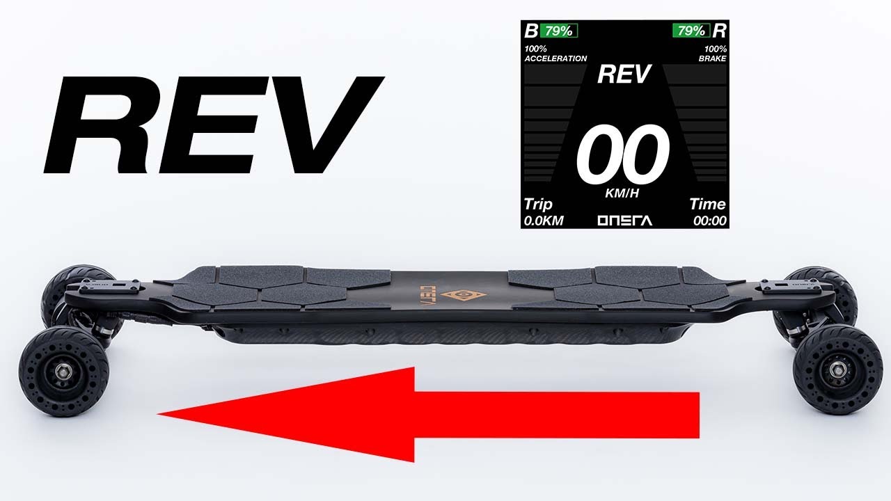 Auto Reverse bei ONSRA Elektro-Skateboards nutzen (Video)