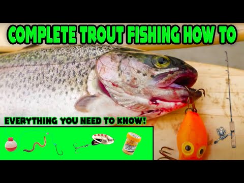 COMPLETE In Depth Trout Fishing How To. TOP 3 Methods For SUCCESS!