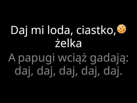 █▬█ █ ▀█▀ Dziecięce Przeboje - Idziemy Do ZOO (Tekst)
