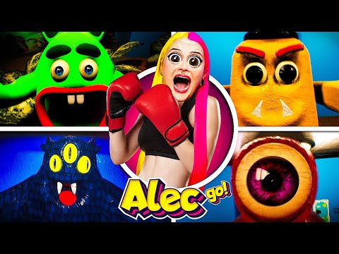 ENFRENTAMOS OS NOVOS MONSTROS COLORIDOS 😱 Sunny Spot ( Alec GO! )