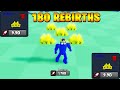 CONSEGUIR 180 REBIRTHS FIZ MAIS DE 4 TRILHÕES DE WINS E FIZ O NOVO PET SECRETO DE 3 CABEÇA Fly Rac