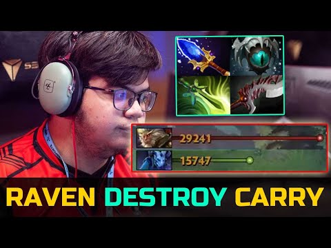 RAVEN DESTROYING ENEMY CARRY - 2X OUTFARMING RIKIMARU