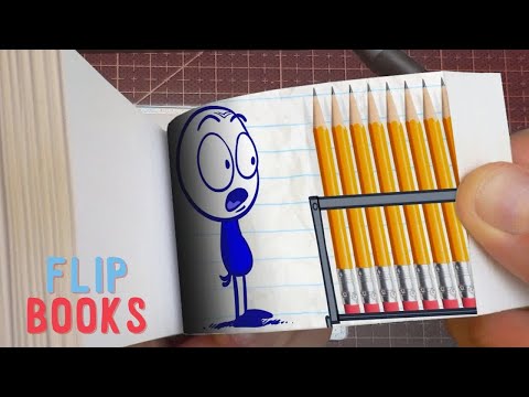 【Flip Book】 Pencilmate Can't Remember his Password！ -in- PENCILMATRIX - Pencilmation Cartoons-Part