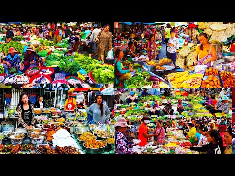 Khmer Street Food Tour in Cambodia Insane Cooking Skills and Tasty Fast Food!