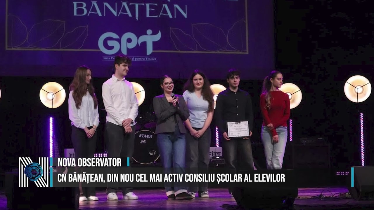 CN Bănățean, din nou cel mai activ Consiliu Școlar al Elevilor