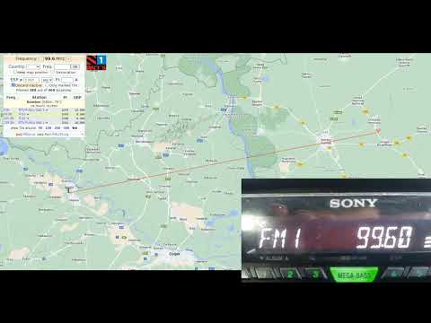 Radio S1 - Sombor 🇷🇸 - 99,6 MHz received in Valpovo 🇭🇷