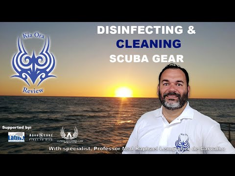 Disinfecting and cleaning your diving equipment S02E26