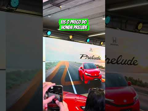 🚨Honda Prelude vai custar R$ 380 mil🚨