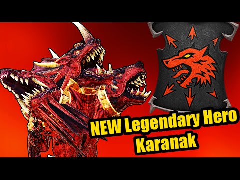 Karanak,  the NEW Legendary Hero of Khorne and Its Main Prey in Campaign