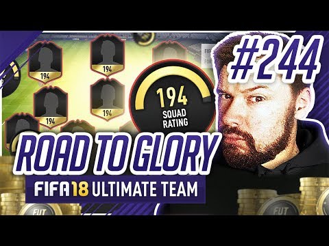 194 RATED MEGA TEAM! - #FIFA18 Road to Glory! #244 Ultimate Team