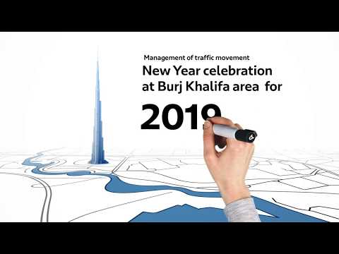 Comprehensive traffic plan during 2019 NYE celebrations by RTA