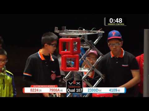 2015 VRC-MS Oppo Q107 -  (8224 2300D) 44-Opportunity Div-VRC Middle School-VEX Worlds 2015