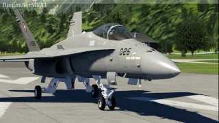 preview picture of video 'Aerofly FS F/A-18 Hornet'