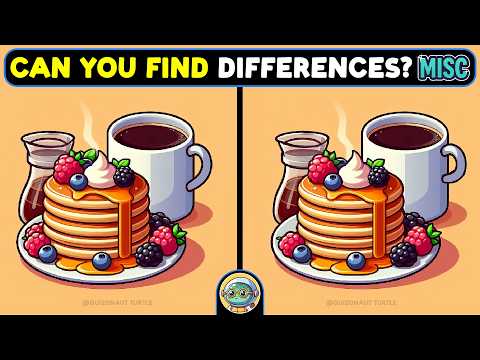 🐢🧩 Find 3 Differences | Mind Training Game 🧩🐢 | Quizonaut Turtle