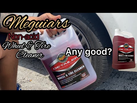Meguiars Non Acid Wheel & Tire Cleaner Gallon Review Video
