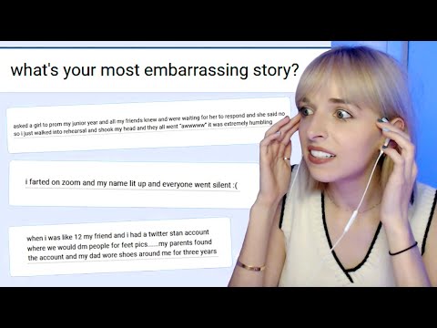 MORE of my viewers MOST EMBARRASSING stories... lol