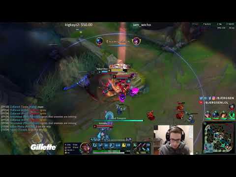 TSM Bjergsen YASUO VS SYNDRA MID // YASUO GAMEPLAY PATCH 8.9
