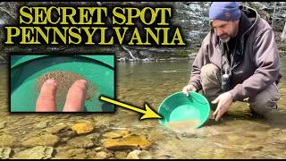 Quick Trip to My Secret Gold Spot in Pennsylvania and I Found Gold