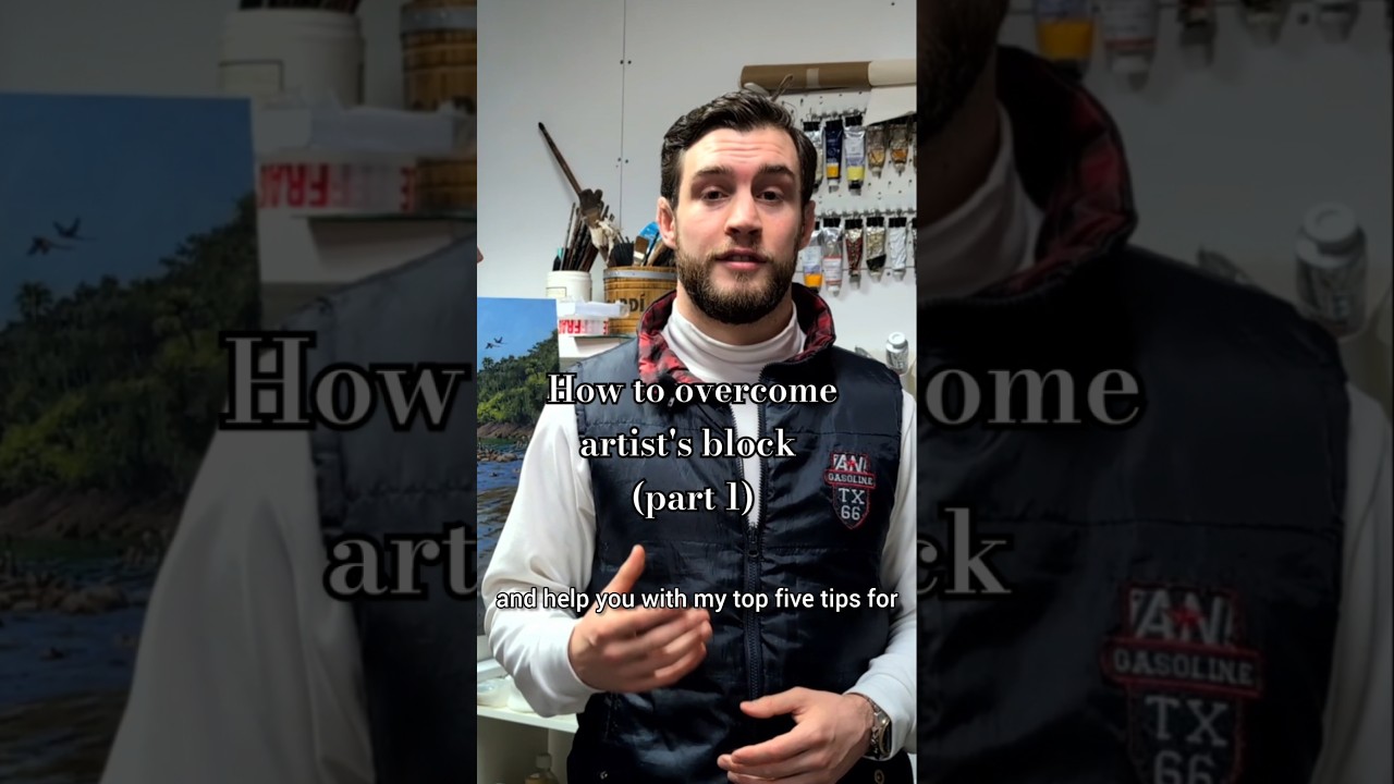 Overcome Artist's Block (Part 1) #painting #artblock #motivation #art