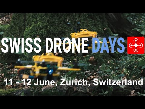 Swiss Drone Days - Zurich, June 11-12, 2022 - Teaser #2
