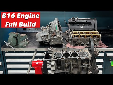 AHC EM1 Restoration Project // USDM B16A Engine Full Teardown (Episode 12)