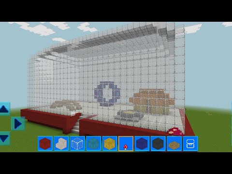 RealmCraft with Skins Export to Minecraft Gameplay #230 (iOS & Android) | Hamster 🐹 Cage House 🏠