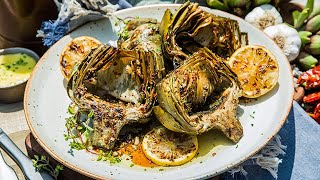 Jeff Mahin&#39;s Grilled Artichokes - Home &amp; Family