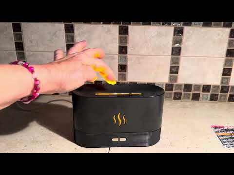 Essential Oil Diffuser, Flame Diffuser Mist Humidifier Aromatherapy Diffuser Review