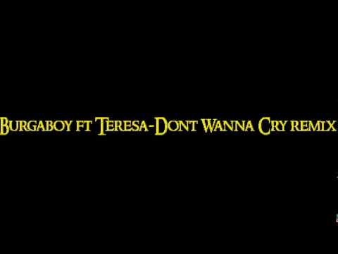 Burgaboy FT Teresa - Dont Wanna Cry Remix