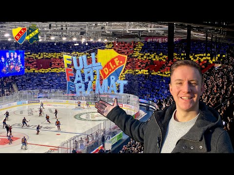 You MUST WATCH a Stockholm Derby in Ice Hockey!! Experience DJURGÅRDEN-AIK in HockeyAllsvenskan