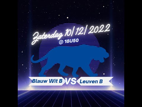BLAUW WIT B - LEUVEN B