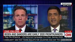 Ro Khanna Runs Circles Around CNN On Bernie&#39;s Legacy &amp; Medicare For All