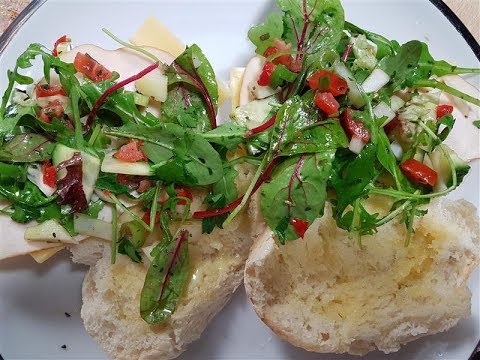 Italian Salsa with Bread from the Oven Recipe