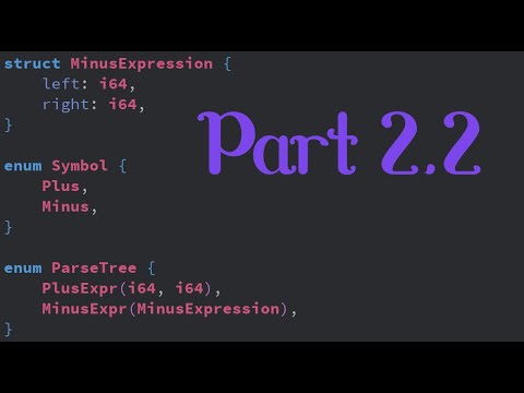 For Your Reference Part 2.2 -- Algebraic Data Types for Parsing