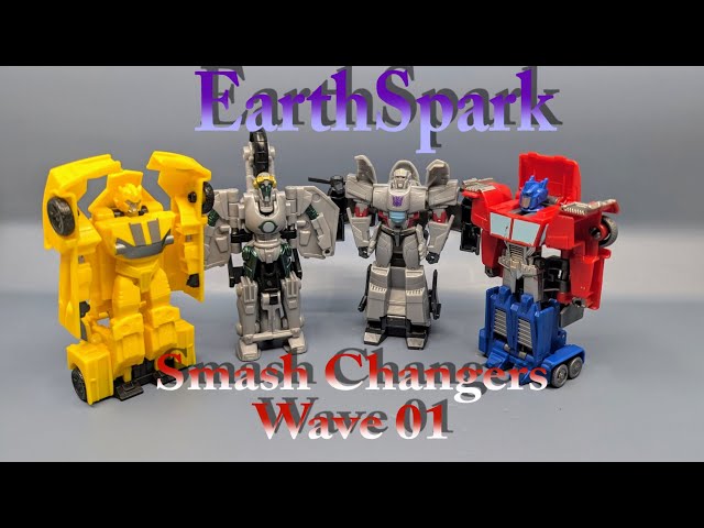 Vídeo relacionado con Transformers EarthSpark, Smash Changers de 1 Paso, Figura de acción de Optimus Prime