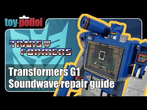 Transformers G1 Soundwave restoration - Toy Polloi