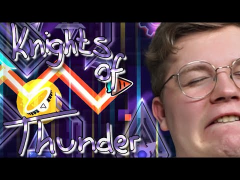 Knights of Thunder 100% COMPLETE // Extreme Demon // Geometry Dash 2.2