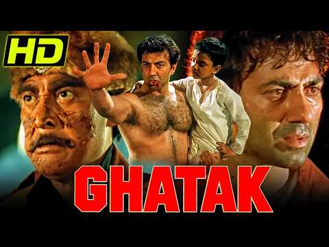 Ghatak | Bollywood Blockbuster Action Movie | Sunny Deol, Meenakshi Seshadri, Danny, Amrish Puri