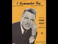 Frank Ifield -  I Remember You (Rare 2 -Track Stereo - 1962)