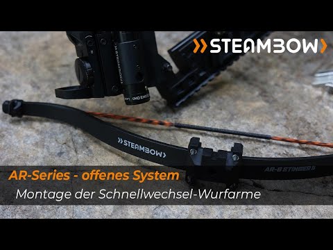 Detaillierte Anleitung zum Stinger II Schnellwechsel-Wurfarmkit