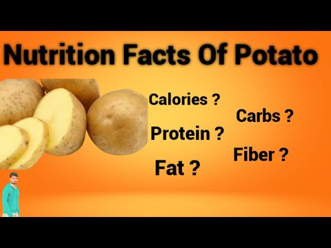, title : 'Nutrition Facts Of Potato|Health Benefits Of Potato|How Many Calories,Crabs,Fat, Protein And Fiber.'